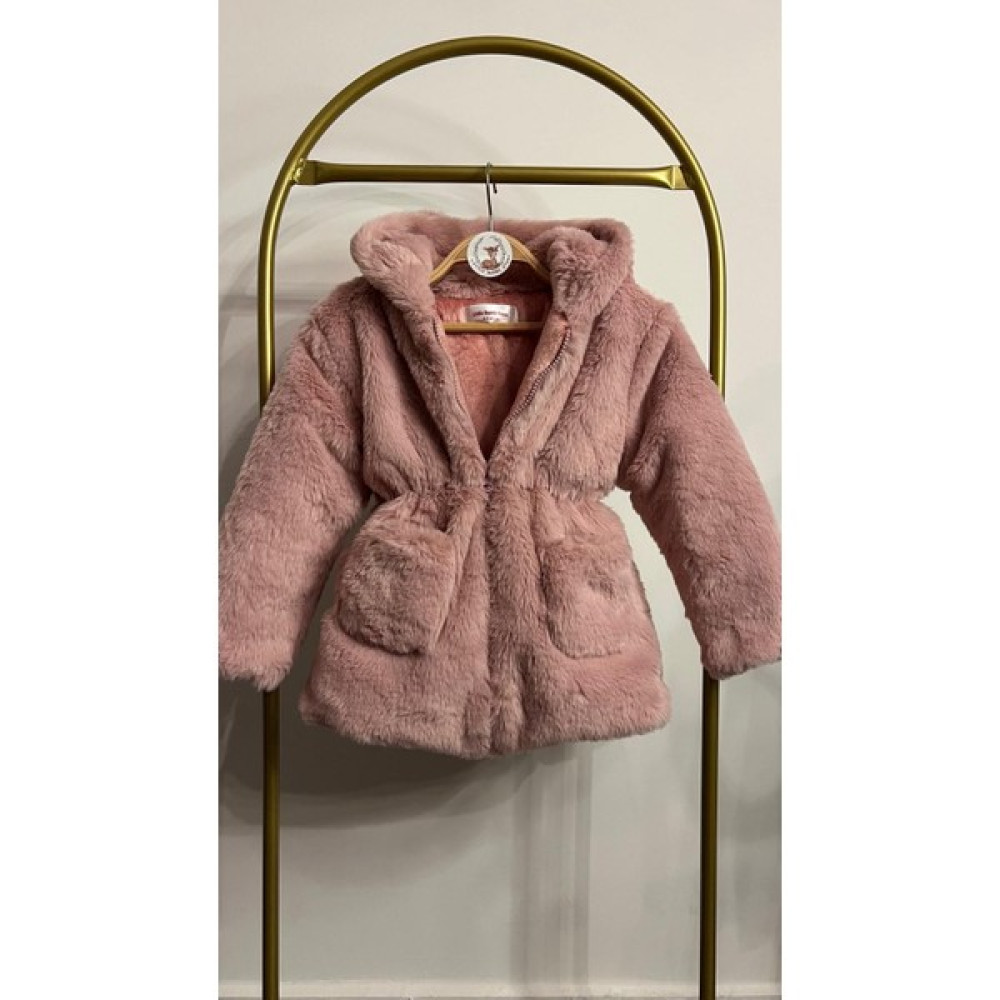 Little Bambi Store Çocu Ksuni Kürk Kız Çocuk Mont Fiyatı