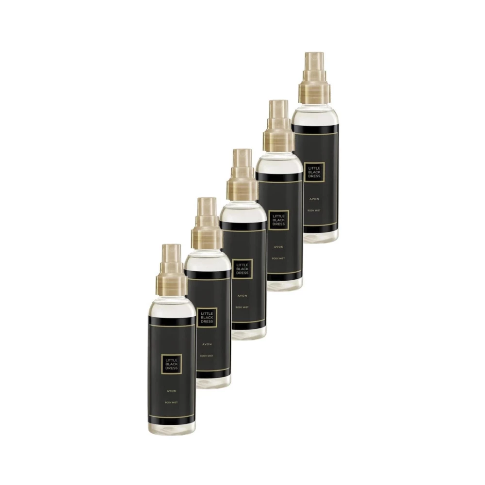 Little Black Dress Kadin Vucut Spreyi 100 Ml. 5Li Set Kadın Parfümleri Fiyatı