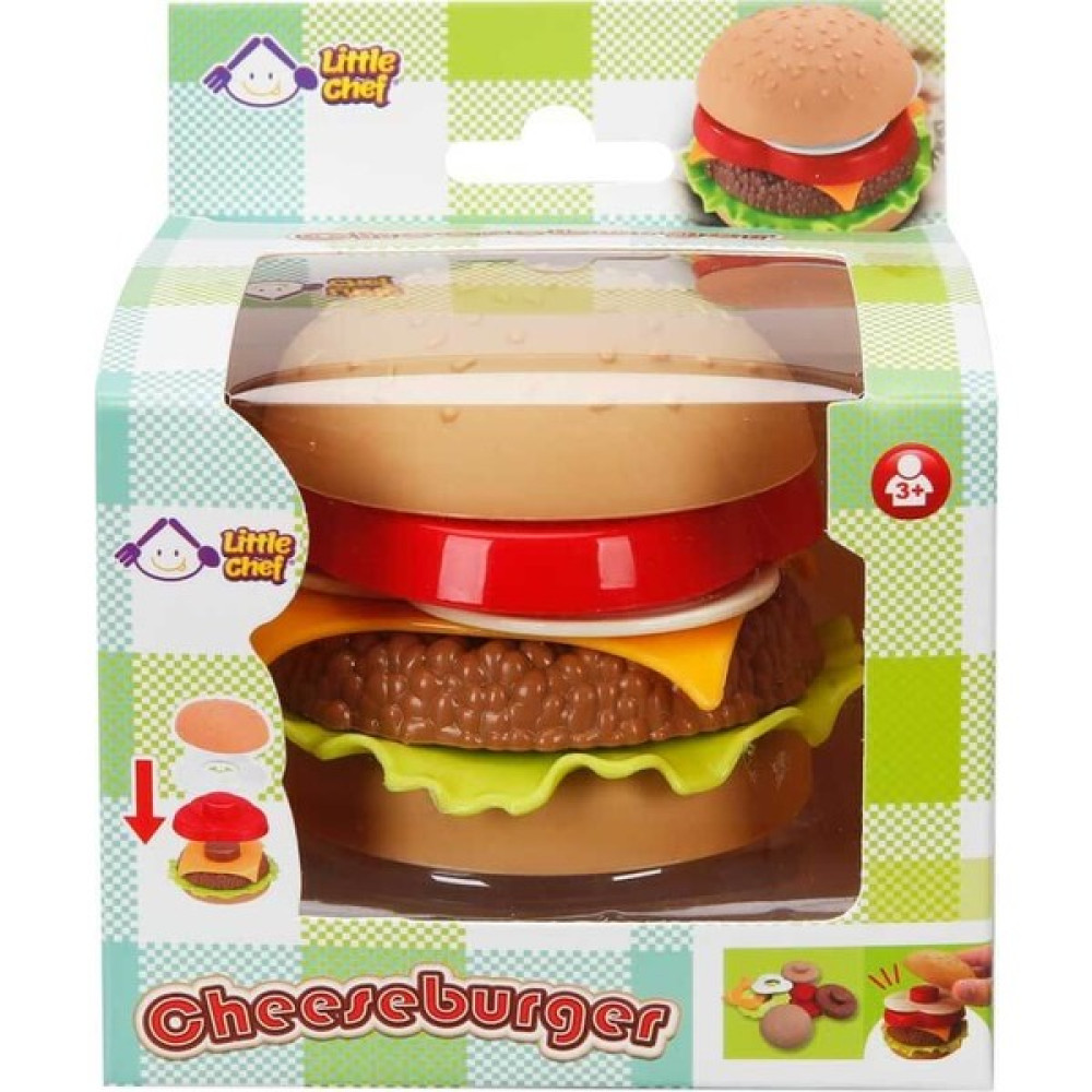 Little Chef Tekli Hambuger - Renkli Oyun Seti Fiyatı