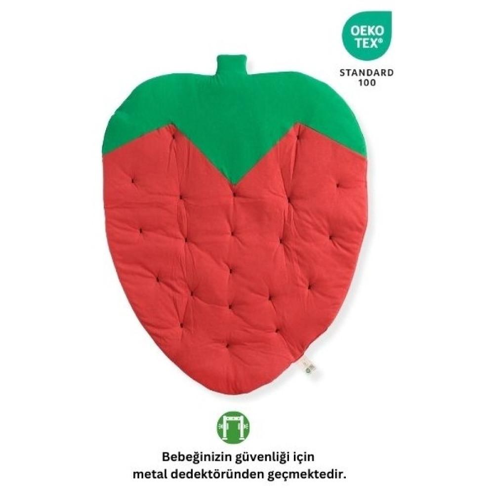 Little Dedi Ld Bebek Çocuk Oyun Matı ve Halısı Çok Amaçlı Minder Ped - 70 x 100 cm - Kırmızı Oyuncak Fiyatı