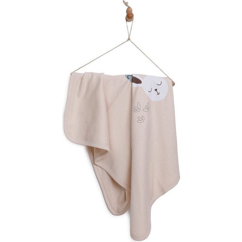 Little Dreams Sevimli Hayvanlar Battaniye Unisex - Somon Bebek Battaniyesi Fiyatı