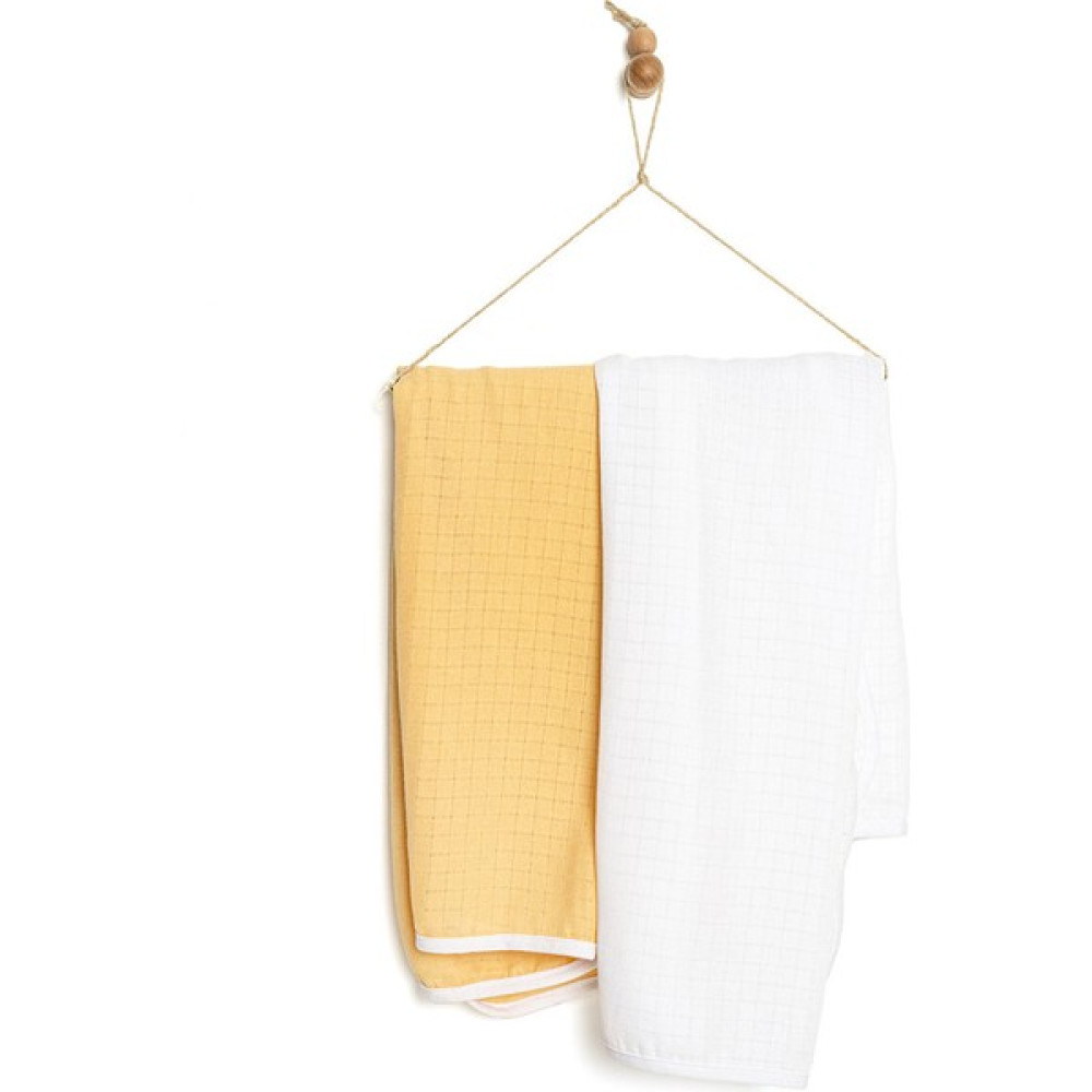 Little Dreams Tek Kat Ikili Müslin Battaniye Unisex - Bej Bebek Battaniyesi Fiyatı