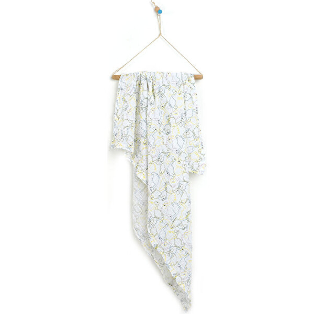 Little Dreams Yıkamalı Müslin Battaniye Unisex Unisex - Ekru Bebek Battaniyesi Fiyatı