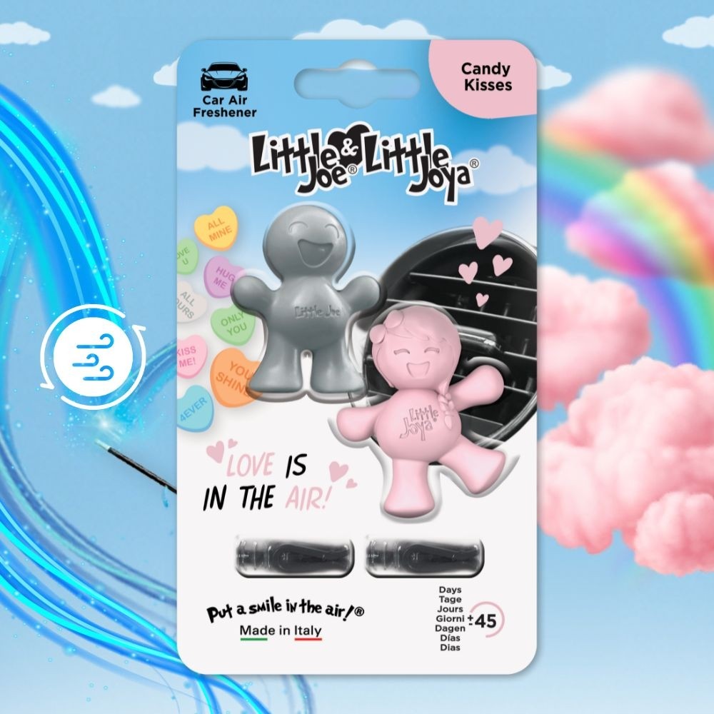 Little Joe Aşk Serisi 2li Paket Şekerli Meyve Araç Kokusu (Candy Kisses) -45 Gün -Oto Kokusu Parfüm Parfümler Fiyatı