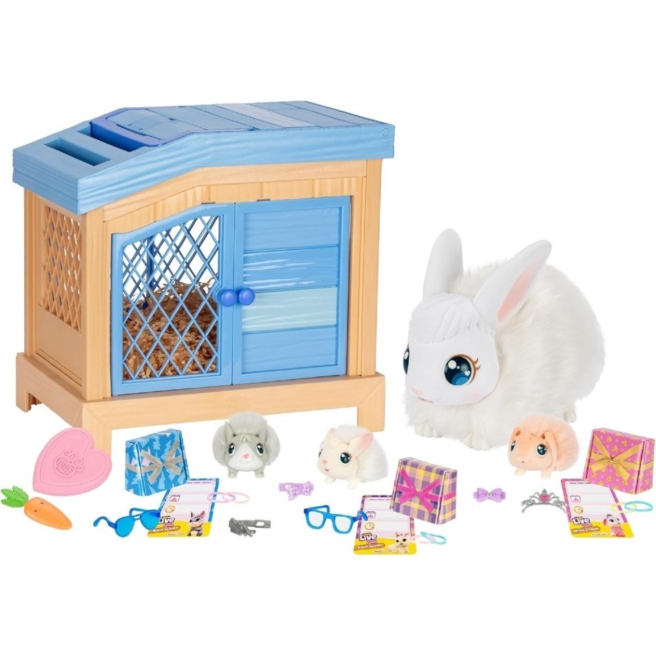 Little Live Pets Anne ve Yavruları Mama Surprise Oyun Seti Bunnies Lapines Oyun Seti Fiyatı