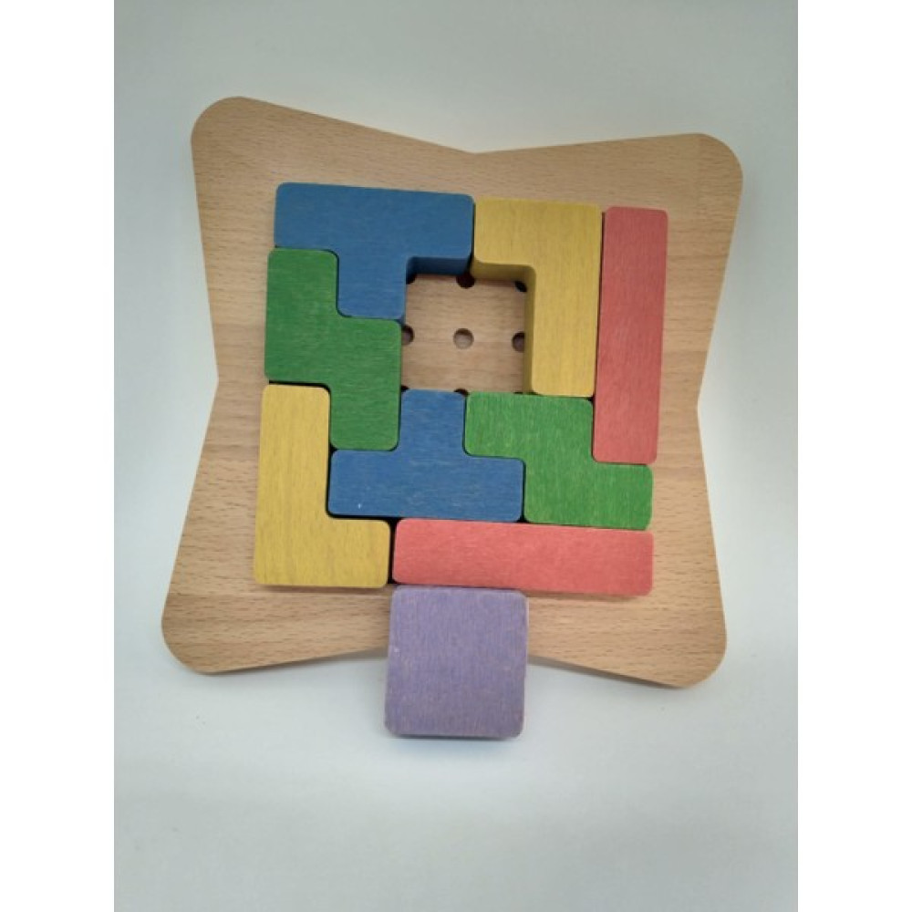 Little One Ahşap Renkli Tangram Bebek Oyuncakları Fiyatı