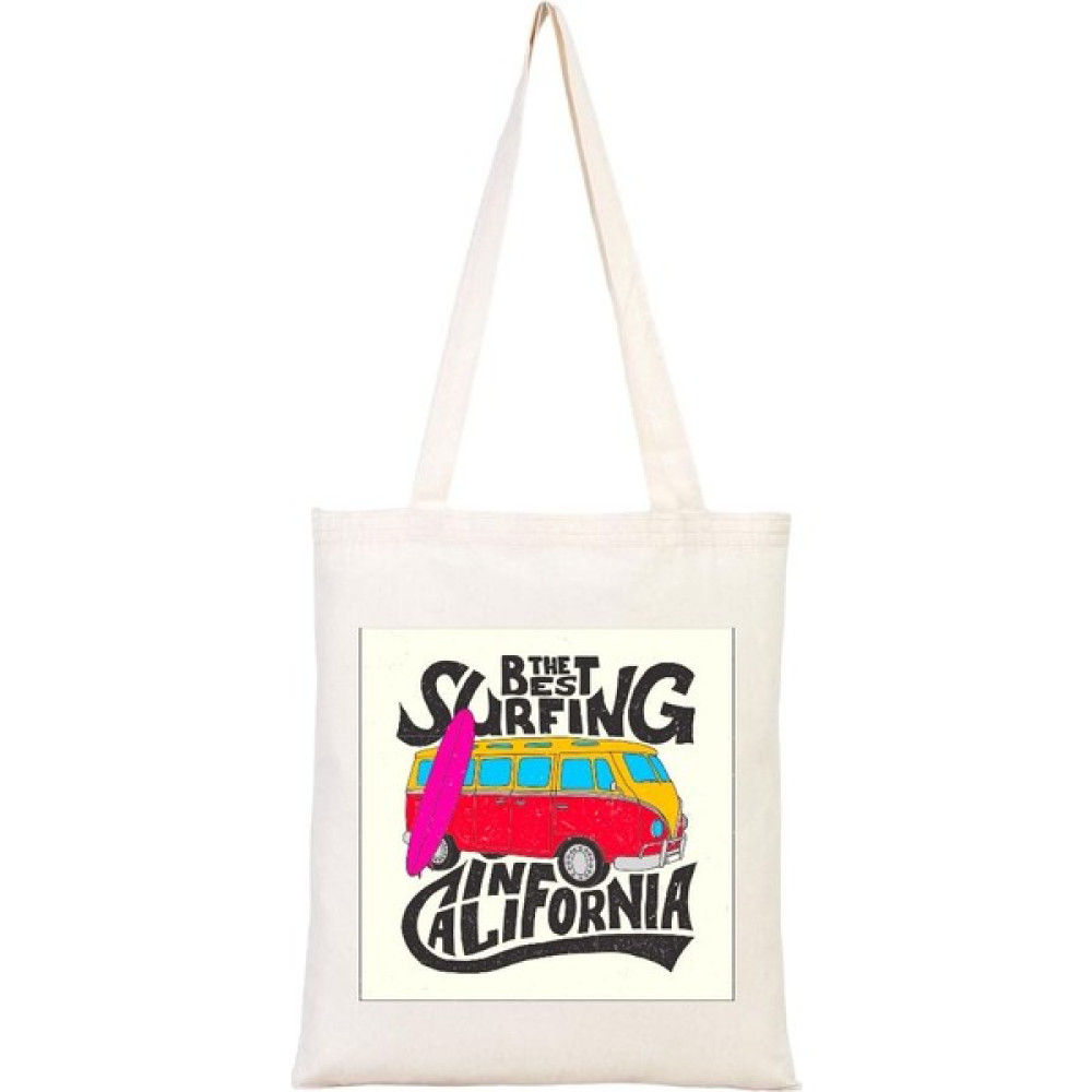 Little One California Temalı Bez Çanta Sırt Çantası (Outdoor) Fiyatı