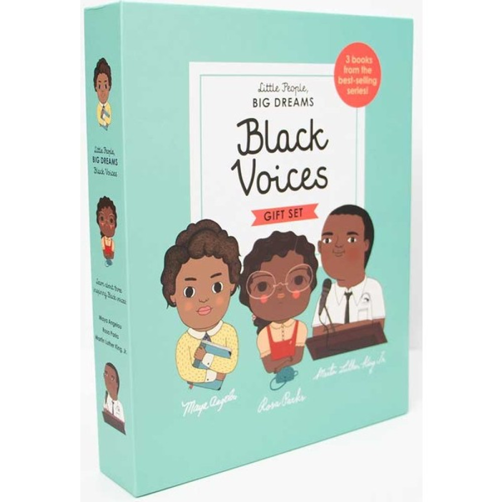 Little People - Bıg Dreams: Black Voices Maya Angelou - Rosa Parks - Martin Luther King Jr. Yabancı Dil Kitapları Fiyatı