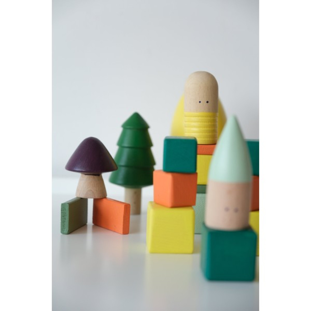 Little Rhino Kids Cute City Waldrof Set - Renkli Bebek Oyuncakları Fiyatı