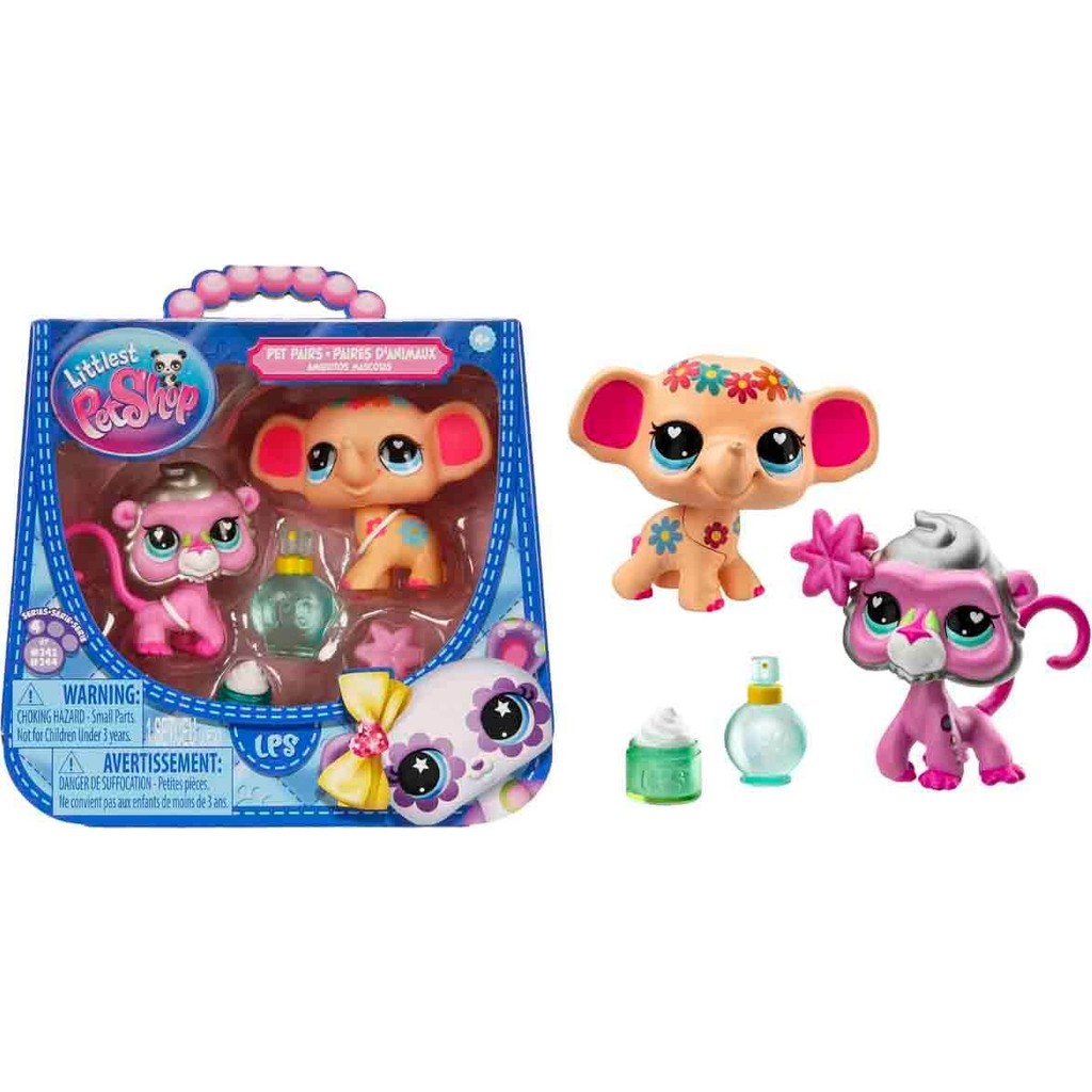 Littlest Pet Shop Minişler 2’li Figür Seti S4 - 243&AMP;244 Fil ve Babun - Renkli SSD / Solid State Drive Fiyatı