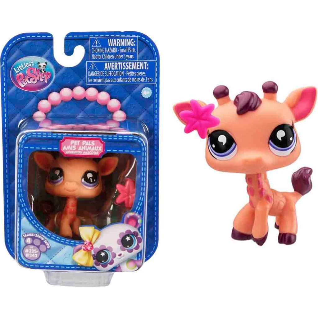 Littlest Pet Shop Minişler Tekli Paket S4 - 238-ZÜRAFA - Renkli Aksiyon Figürleri Fiyatı
