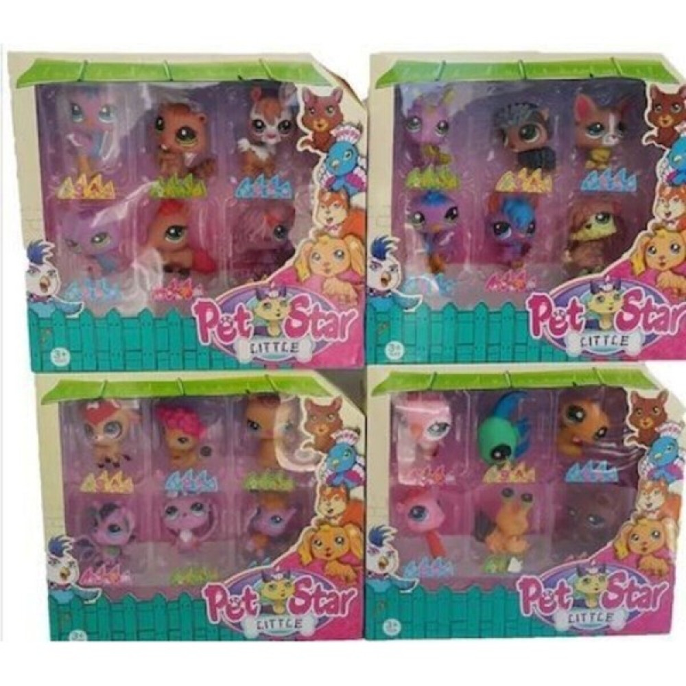 Littlest Pet Shop Neşeli Oyuncak Minişler 6'lı Miniş Ailesi Oyuncak Pet Shop Miniş - 139 Oyun Seti Fiyatı