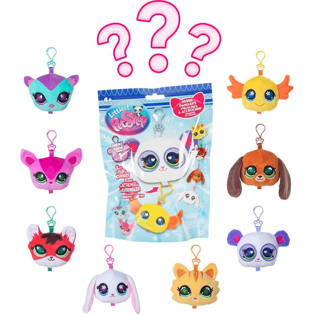 Littlest Pet Shop Peluş Anahtarlık Sürpriz Paket S1 - Paket ölçüsü: 13,5 x 3,5 x 19 cm - Renkli Anne Bebek Oyuncak Fiyatı
