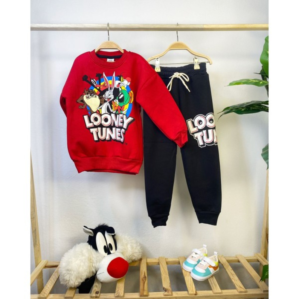 Litus Kids Looney Tunes Erkek Çocuk Alt Üst Takım Erkek Çocuk Giyim Takımı Fiyatı