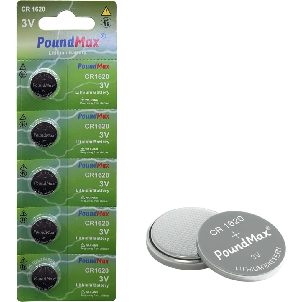 Lityum Düğmeli Piller 1620 CR1620 DL1620, 3 V, 5'li Paket Normal & Şarj Edilebilir Piller Fiyatı