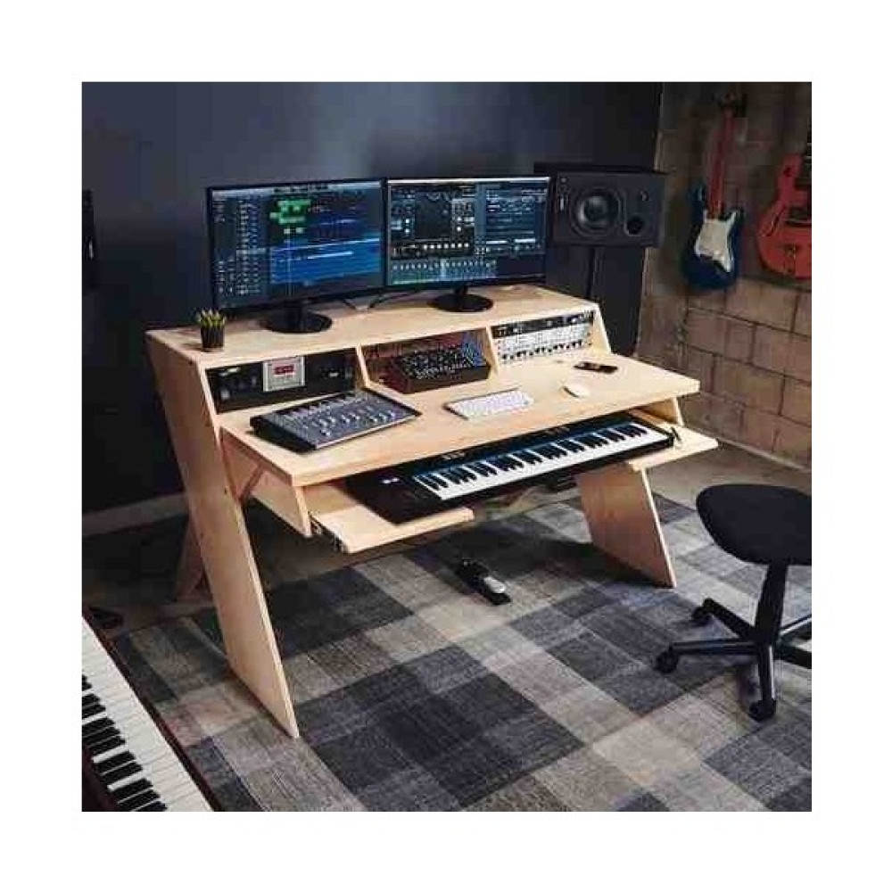 Lityum Mobilya Lityum.mobilya Diko Jumbo )))((Mdf)) Stüdyo Masası (Prodüksiyon Masası) - 160 cm x65 cm - Ceviz Çalışma Masası Fiyatı