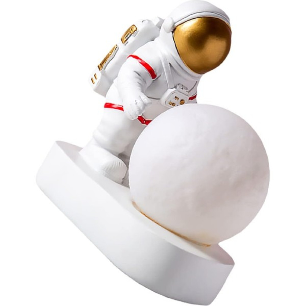 Liulian Adet Astronot Gece Işığı Dokunmatik Başucu Lambası Projektör Mini Küçük Projektör 3D Ay Masa Işıkları Astronot Süs Çocuk Masa Lambası Ev Ge... Gece Lambası Fiyatı