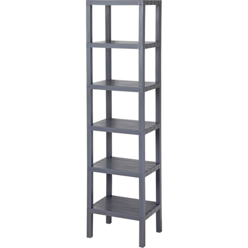 Liuwa Shelf 6 Katlı Düzenleyici Raf Ünitesi Gri, Kitaplık, Banyo, Mutfak Rafı. Ayakkabılık, Organizer Banyo Dolabı / Mobilyası Fiyatı
