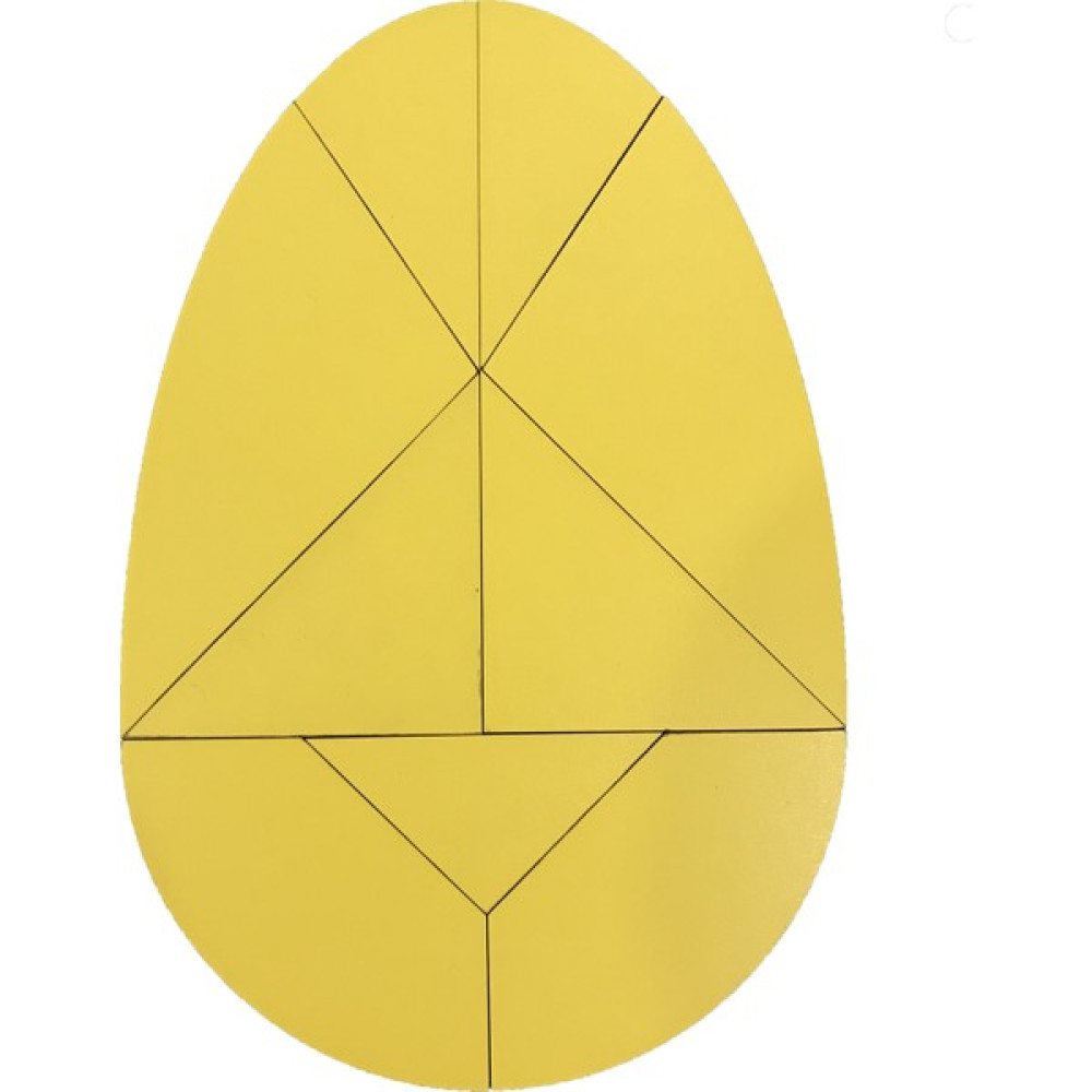 Liva Ahşap 2d Puzzle - Yumurta Tangram Eğitici Oyuncak Fiyatı