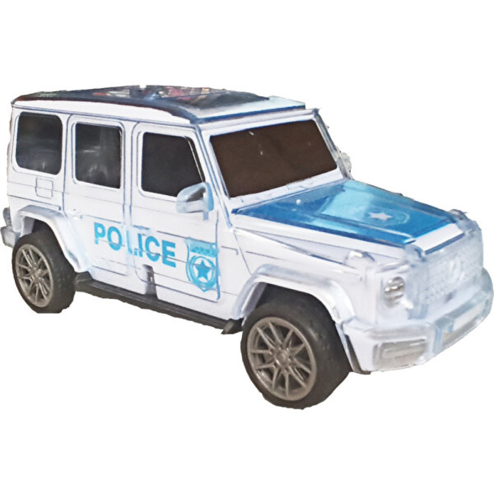 Liva Oyuncak Pilli Sesli Işıklı Sürtmeli Sevimli Oyuncak Polis Jeep 15 cm - Mavi Oyuncak Araç Fiyatı