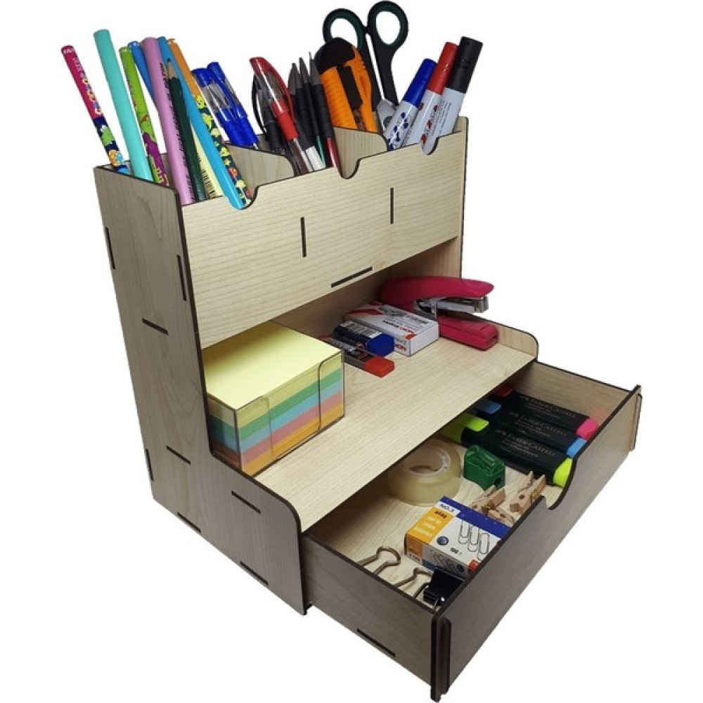 LivArt 039 Ahşap Masaüstü Kalemlik Organizer Ofis Seti Fiyatı