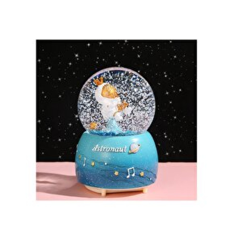 Livava Astronot Kar Küresi, Müzikli Ve Işıklı, Mavi, 16x12 Diğer Fiyatı