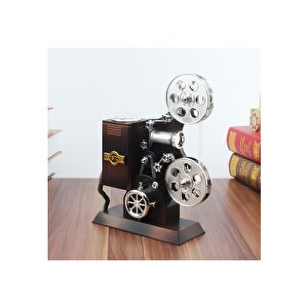 Livava Film Makinesi Müzik Kutusu, Kahverengi, 21x16 Kahverengi Diğer Fiyatı