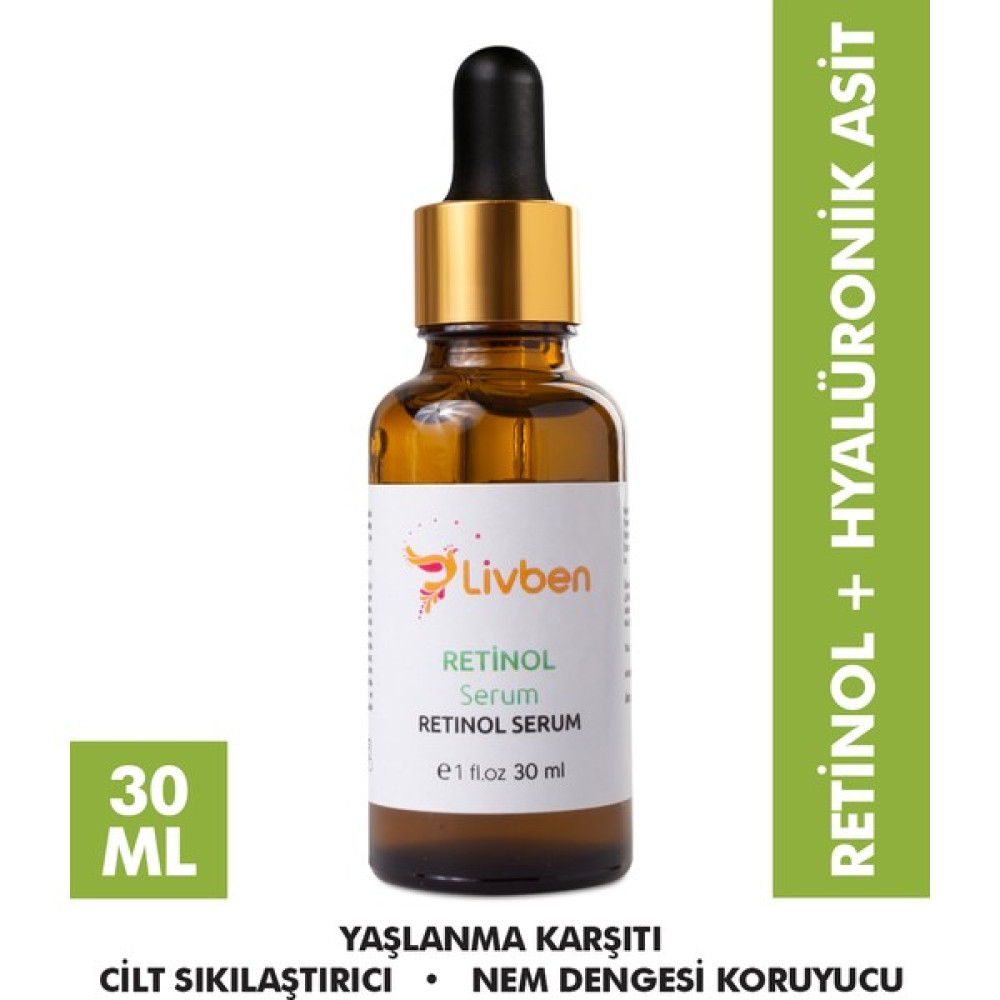 Livben ® Anti-Aging Cilt Sıkılaştırıcı Retinol Serum 30 Ml Anti-Aging / Yaşlanma Karşıtı Fiyatı