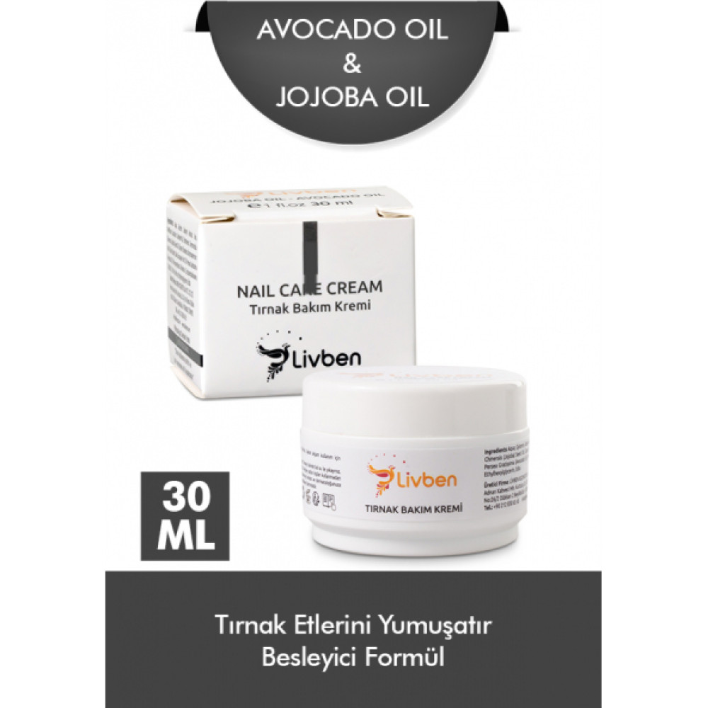 Livben Tirnak Bakim Kremi 30 Ml El ve Ayak Bakımı Fiyatı