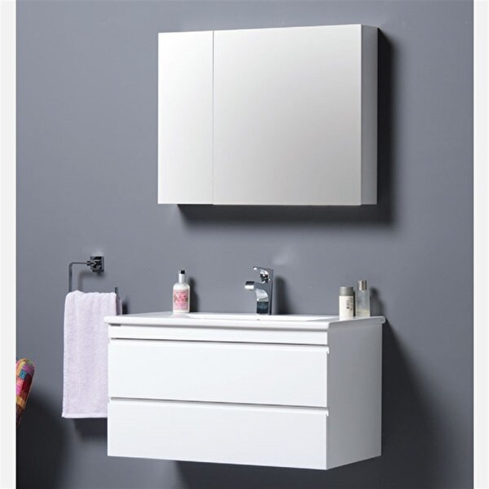 Livea Vego Beyaz Banyo Dolabı 85 cm Banyo Dolabı / Mobilyası Fiyatı