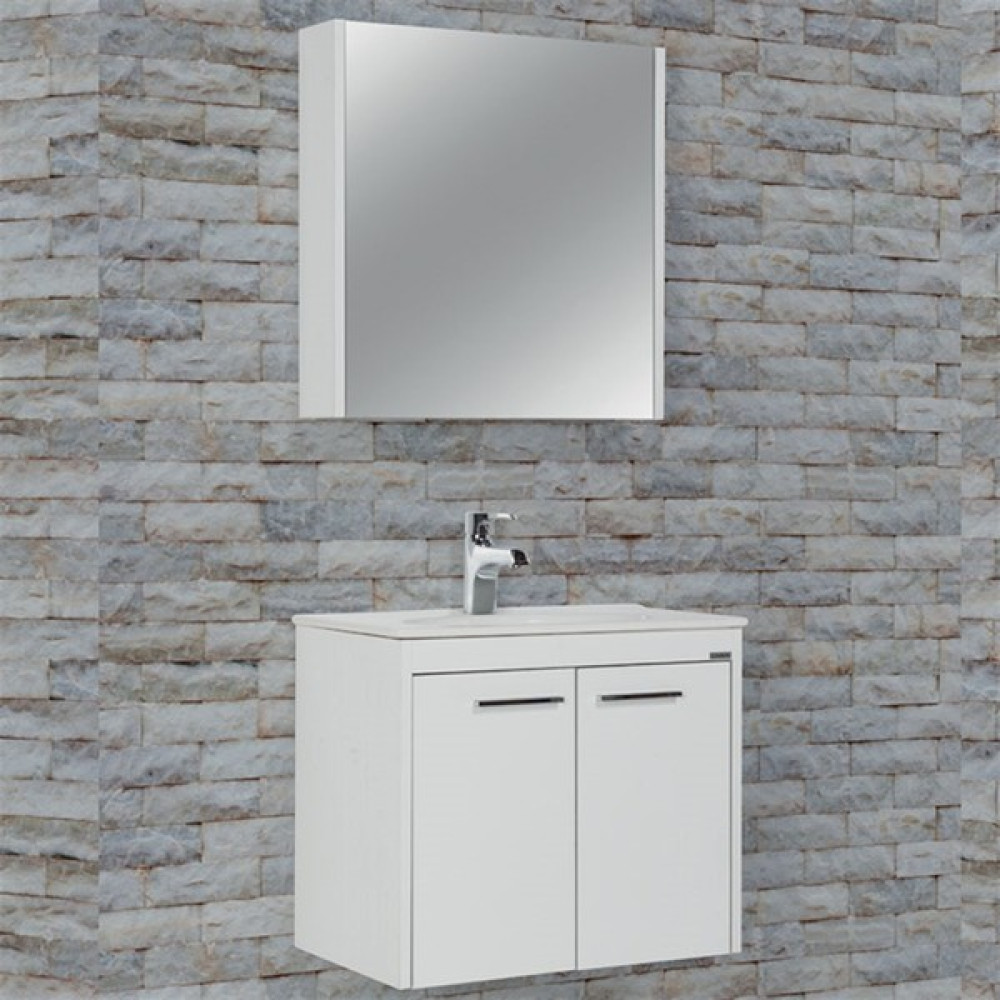 Livea Zeta Beyaz Banyo Dolabı 60 cm Banyo Dolabı / Mobilyası Fiyatı