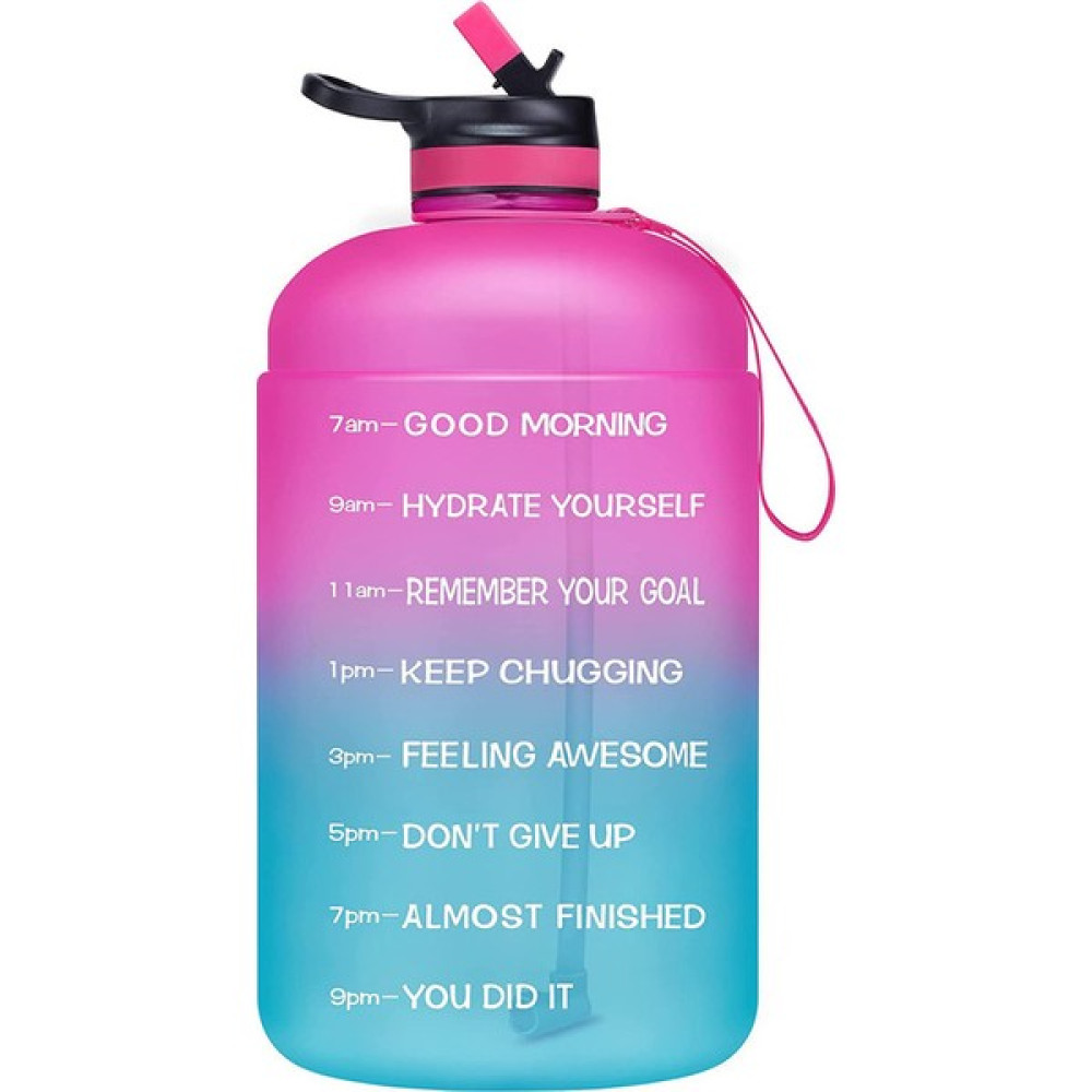 Liveasy 3.8 lt. Motive Edici Su Şişesi - Pembe (Yurt Dışından) - 1 Suluk Fiyatı