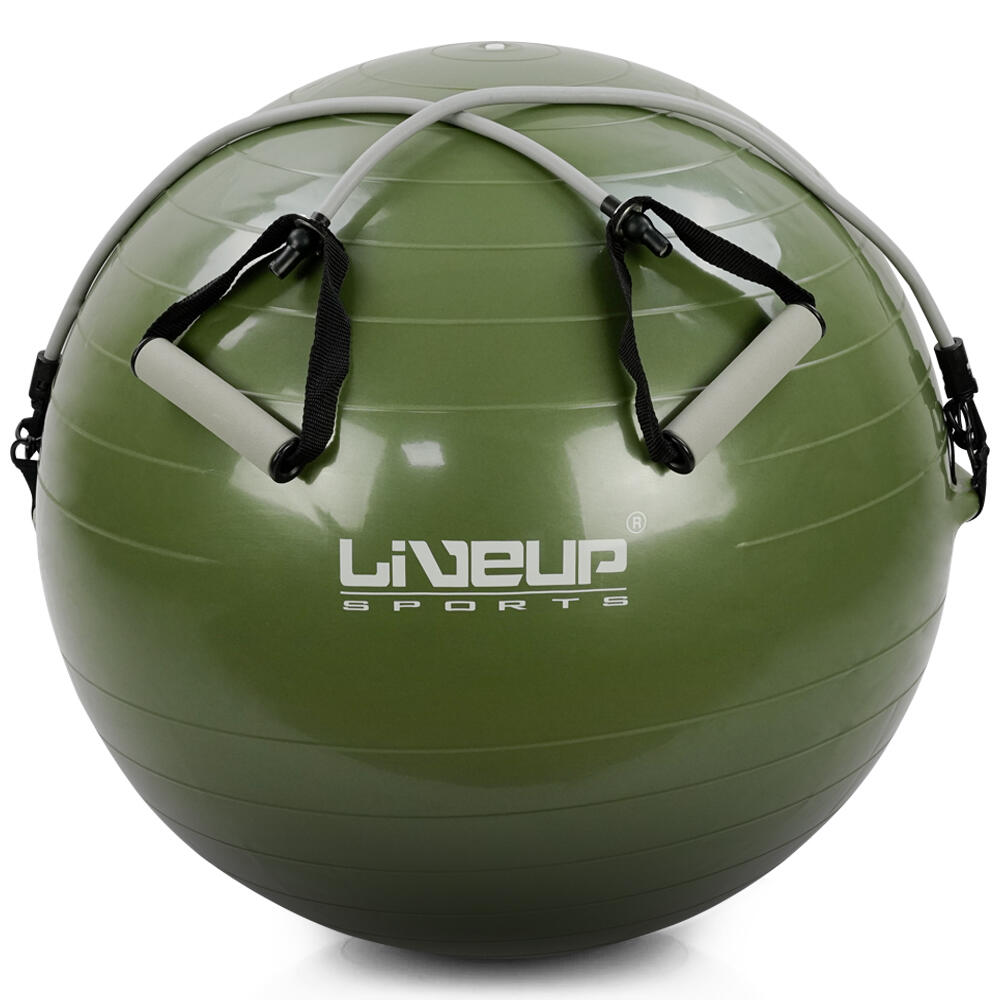Liveup LS3227 65 cm Lastikli Pilates Topu Pilates Topu Fiyatı