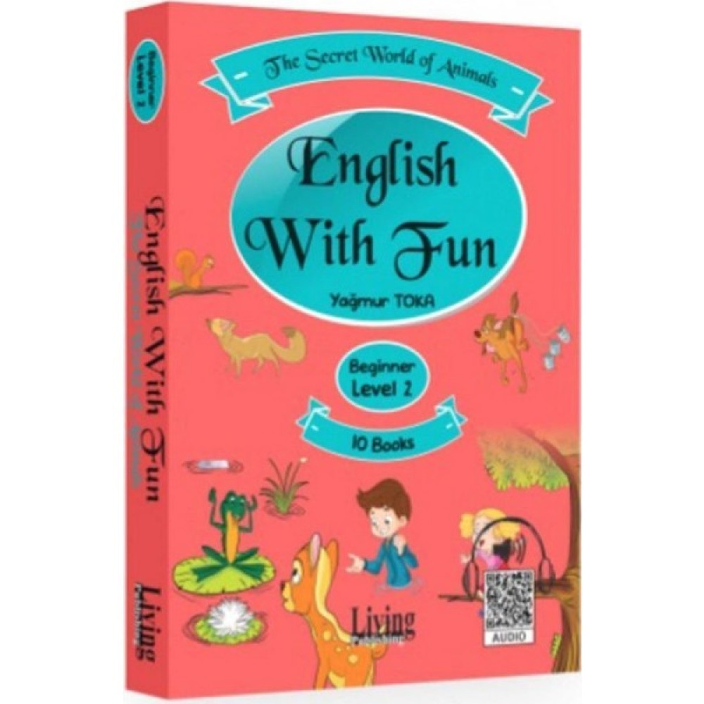Living English With Fun Level 2 10 Books Yabancı Dil Öğretici Kitaplar ve Eğitim Setleri Fiyatı