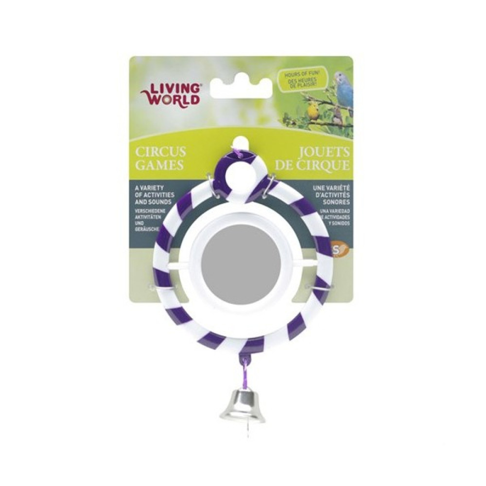 Living World Zilli Aynalı Kuş Oyuncağı Mor Halka Oto Boyaları Fiyatı