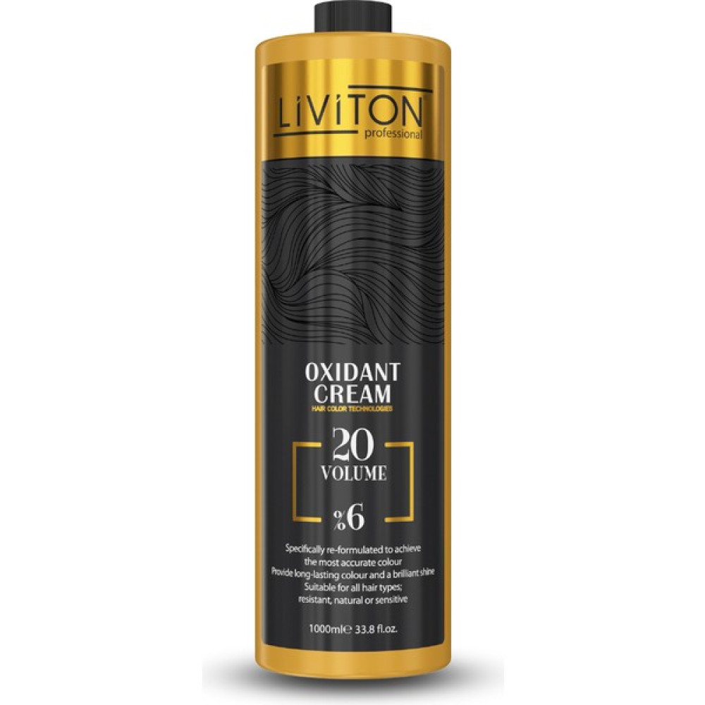 Liviton Professional 20 Volume %6 Oksidan Krem 1000 ml Saç Boyası Fiyatı