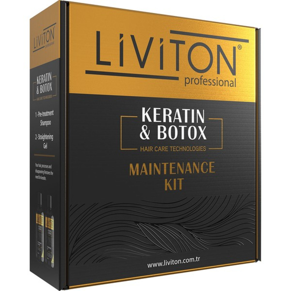 Liviton Professional Saç Düzleştirici ve Keratin Bakım Seti 500 ml Saç Bakım Maskeleri & Serumlar & Spreyler Fiyatı
