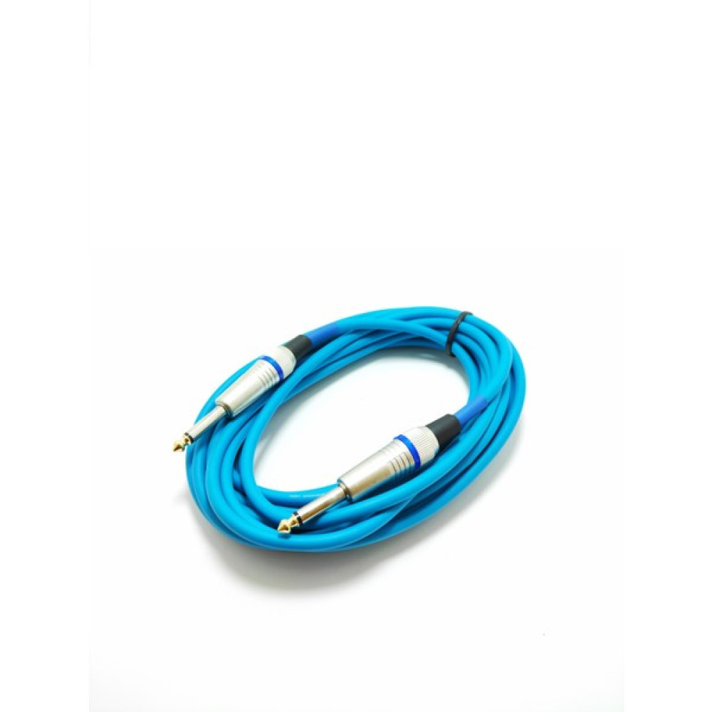 LİVOLO Estello 6 mt 6.3 mm Mono Çivi Jak Pvc Kablo - Mavi Stüdyo ve Sahne Ekipmanları Fiyatı