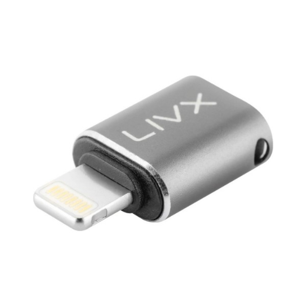 LivX 20w Type C To Lightning Çevirici Dönüştürücü iPhone Yuva Çevirici Otg Adaptör Otgmt - Gri Cep Telefonu Kablosu Fiyatı
