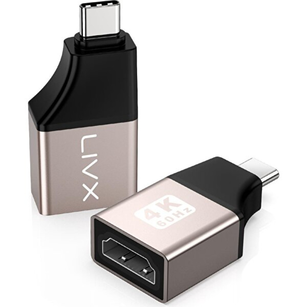 Livx 4k@60hz Type-C To HDMI Çevirici Dönüştürücü Adaptör Görüntü Aktarımı Mini Otg Tcdh0 Bilgisayar Çevirici ve Adaptörü Fiyatı