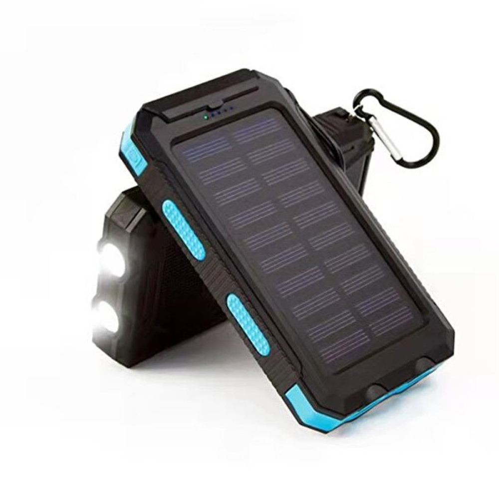 LivX Agile Polikristal L50-2-Blue 20000 mAh Solar Güneş Enerjili Su Geçirmez Göstergeli ve Fenerli Taşınabilir Şarj Aleti Taşınabilir Şarj Cihazı - Powerbank Fiyatı