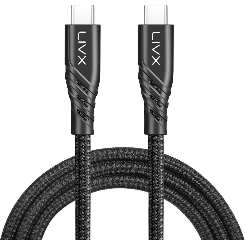 Livx Turbo Serisi 100W 5A Type C To Type C Pd 2.0 5 Gbps 2 Metre Hızlı Şarj ve Data Kablosu Bo-02 Bilgisayar Çevirici ve Adaptörü Fiyatı