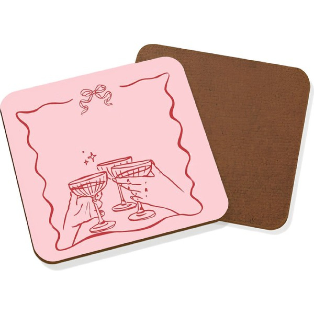 LIWOGY Ikili Set Pembe Bardak Altlığı / Desenli Bardak & Fincan Altlığı Mutfak Gereçleri Fiyatı