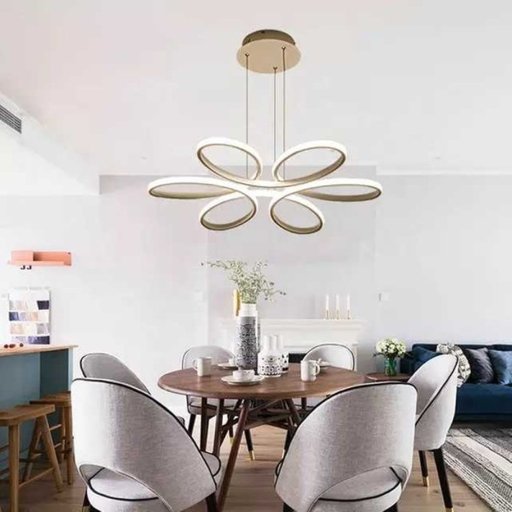 Liwora Modern Stella 3 Renk Ledli Beyaz Sarkıt Avize - 1'li Avize Fiyatı