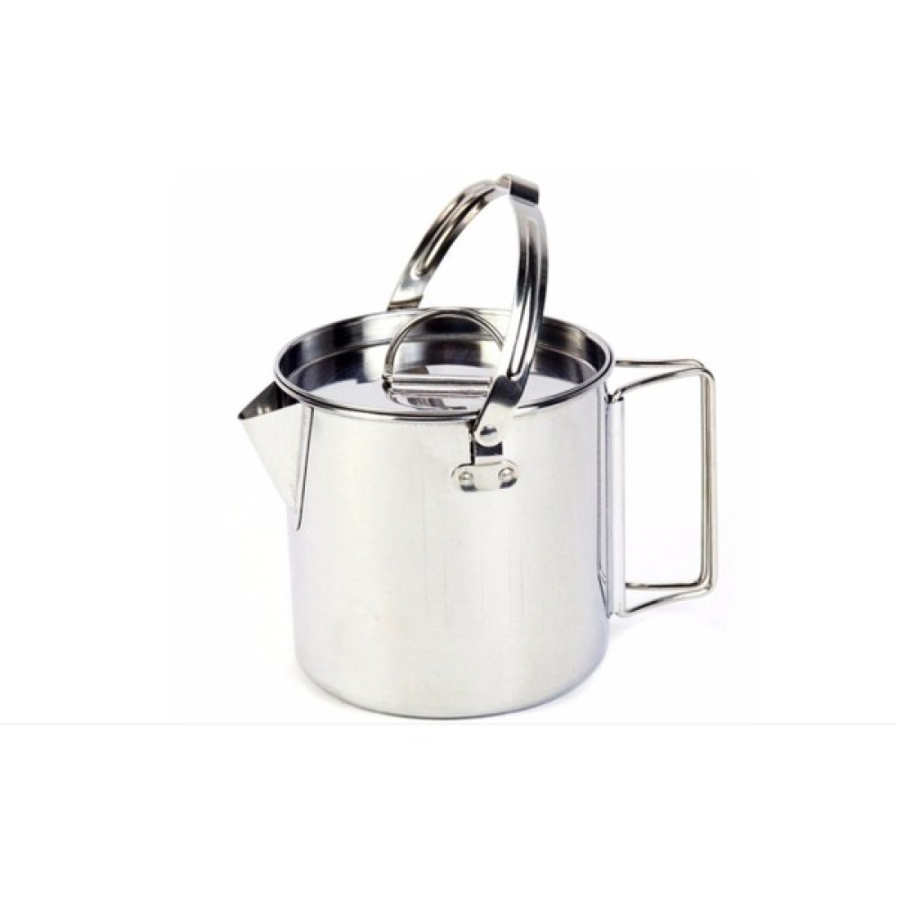 Lıxada 1.2l Paslanmaz Çelik Kamp Sofra Kapak ile Asılı Pot Açık Tencere Kamp Kupa Çorbası Cezve Saç Su Isıtıcısı | Açık Hava Tablosu - Gümüş Mangal & Barbekü Malzemeleri Fiyatı