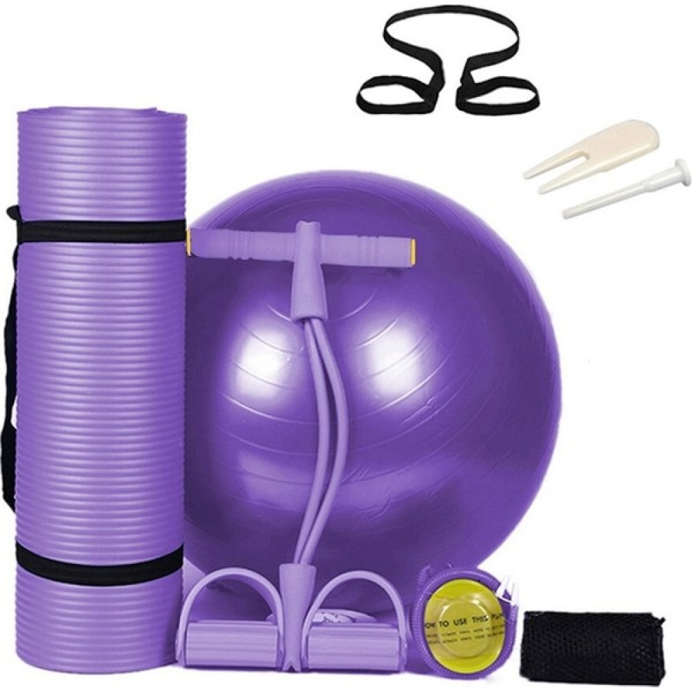 Lixada 3'lü Yoga Seti Kiti Yoga Mat Egzersiz Topu (Yurt Dışından) Pilates Minderi Fiyatı