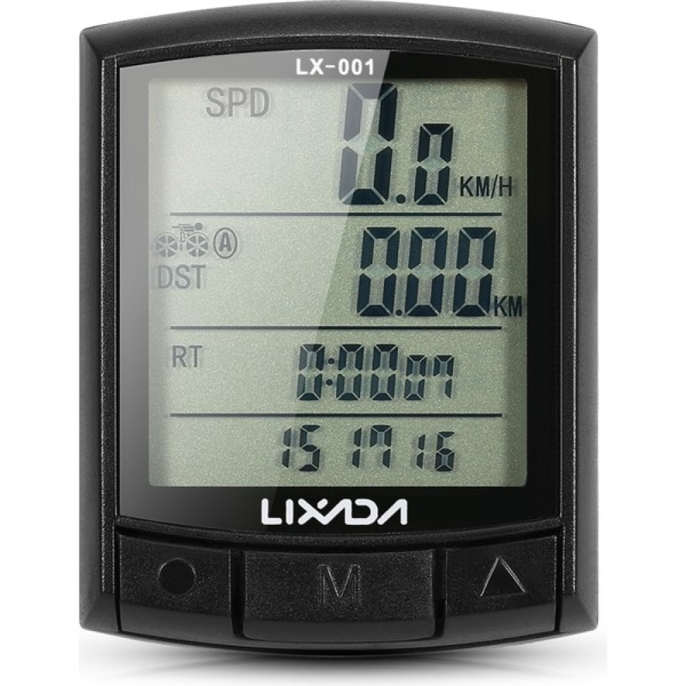 Lixada Kilometre Göstergeli LCD Ekranlı Bisiklet Bilgisayarı - Siyah (Yurt Dışından) Bisiklet Aksesuarları Fiyatı
