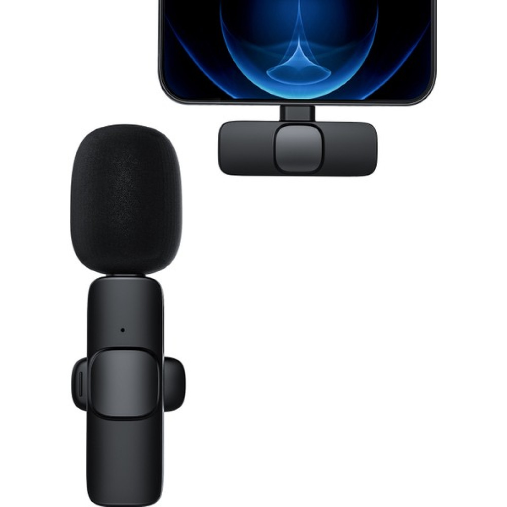 Lixada Mini Kablosuz Yaka Mikrofonu 360° Çok Yönlü Yaka Mikrofonu - Siyah Müzik Aletleri Fiyatı