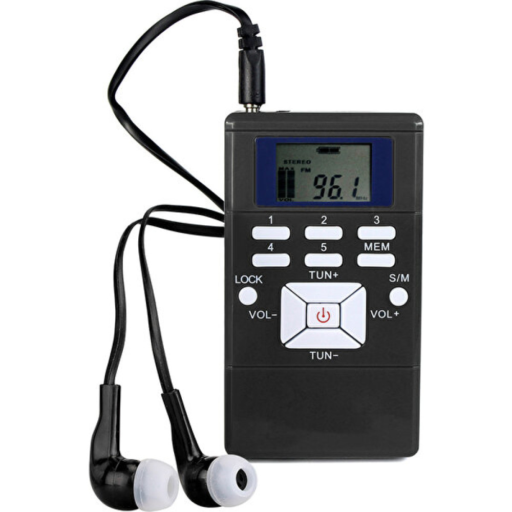 Lixada Mini Taşınabilir Dsp Stereo Fm Radyo Dijital Saat Alıcısı (Yurt Dışından) - Siyah Alarmlı Saatler & Radyolar Fiyatı