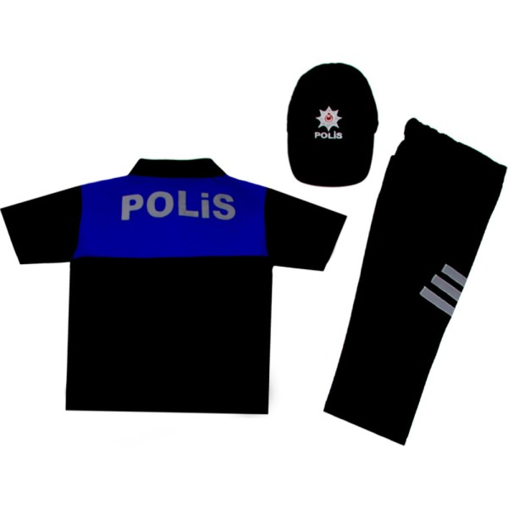 Liyavera Çocuk Polo Yaka Türk Sivil Toplum Polis Kostümü Sivil Toplum Polis Kıyafeti Üniforması - Lacivert - 3 - 4 Yaş Oyuncak Fiyatı